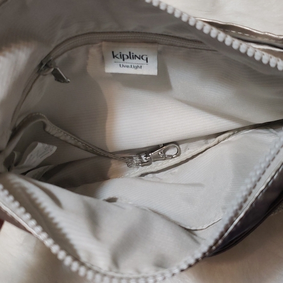 Kipling Sebastian Metallic Crossbody Bag - Picture 9 of 9
